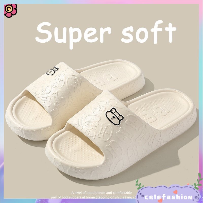 Dép Quai Ngang Đế Dày Chống Trượt Thiết Kế Đơn Giản Thời Trang Cho Cặp Đôi