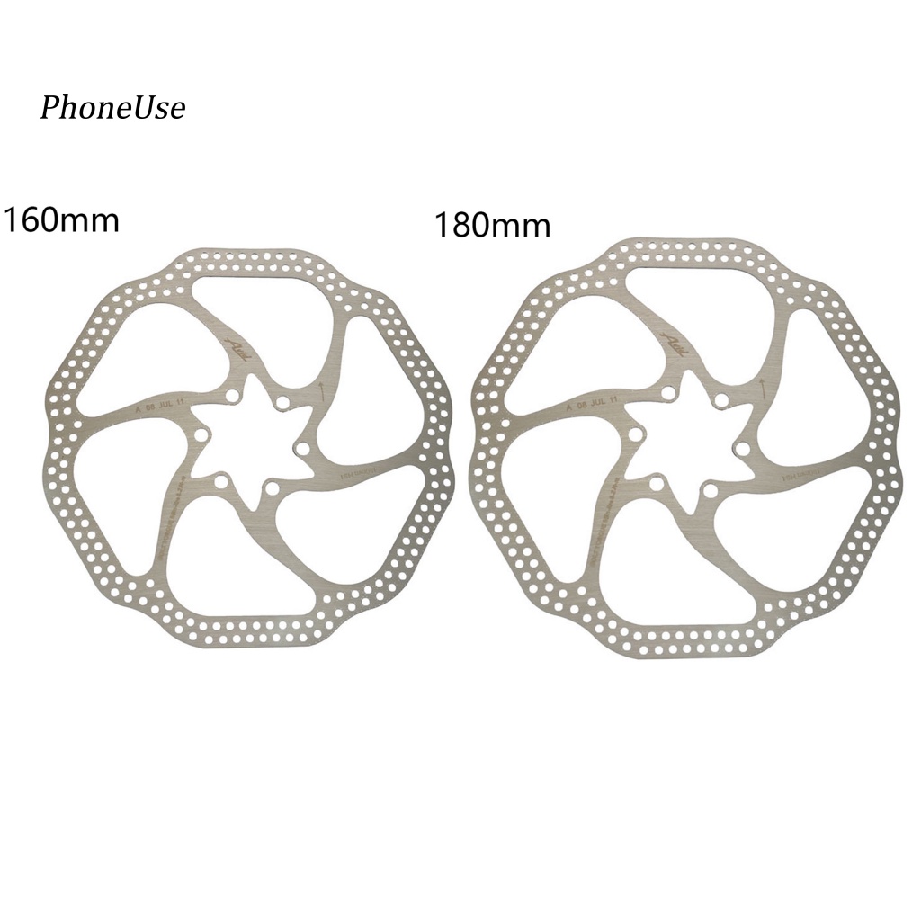 1 Bộ Phanh Nổi Bằng Thép PU Trọng Lượng Nhẹ Tản Nhiệt Mạnh Cho Xe Đạp Leo Núi