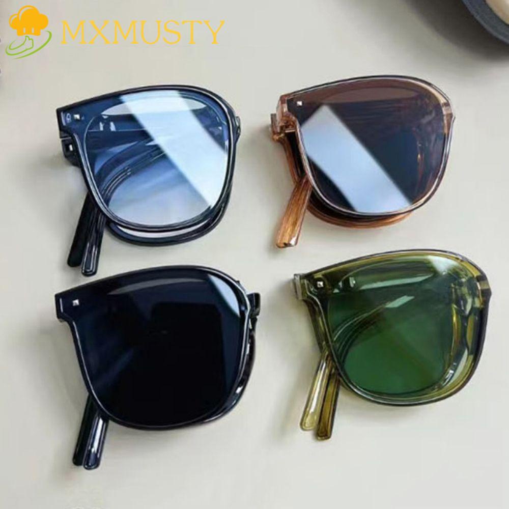 Kính Mát Chống Tia UV Dạng Gập Phong Cách Hàn Quốc Cho Nam