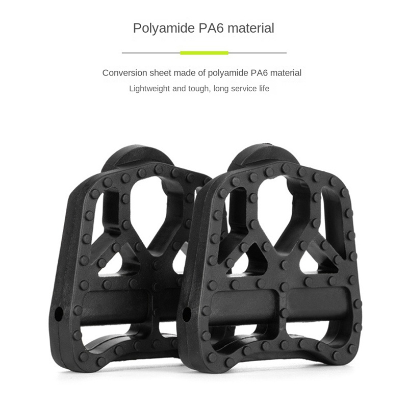 1 Cặp Thẻ Chuyển Đổi Phẳng Bàn Đạp Xe Đạp Chống Trượt Sự Bảo Vệ