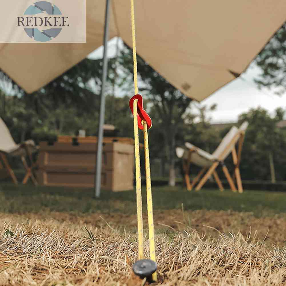 Set 20 Móc Treo Dây Lều Cắm Trại Bằng Nhôm