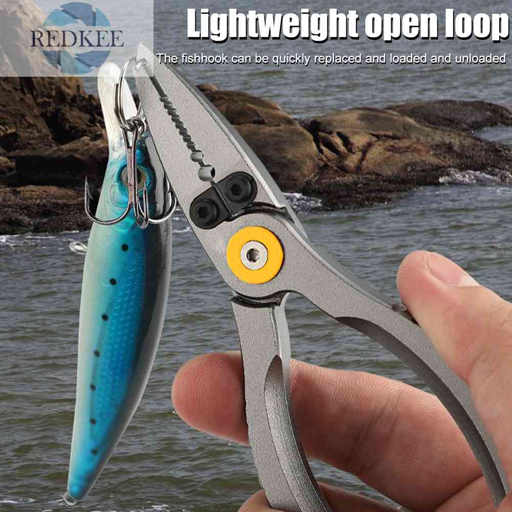 Kìm Câu Cá Mini Bằng Hợp Kim Nhôm