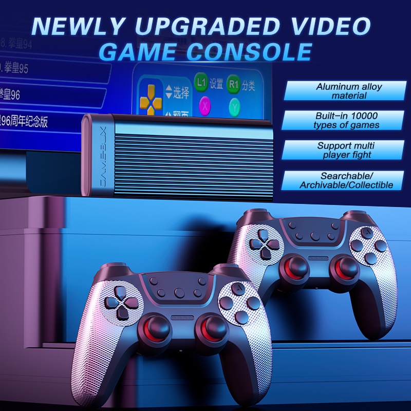 Bộ Điều Khiển Trò Chơi Video 4K H9 128G 20000 Trò Chơi 32GB 64GB Cổ Điển Cho PS1 GBA