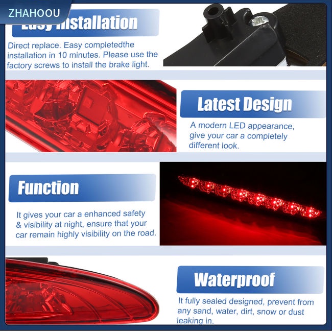 ☃Phụ Kiện Trang Trí Nhà Cửa Độc Đáo Sáng Tạo☃ Đèn Led Phanh Xe Thứ 3 Tương Thích Với Mini Cooper R50 / r53 2002-2006