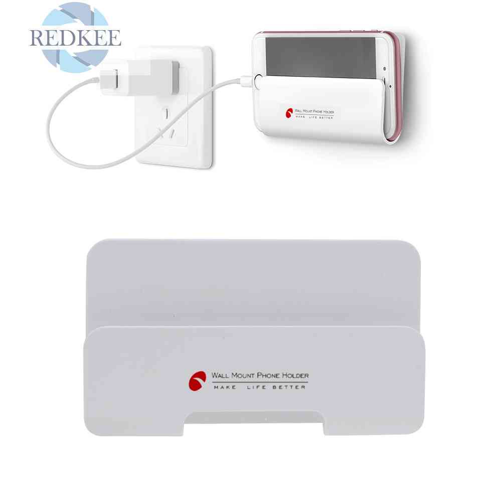 Giá Đỡ Điện Thoại / Máy Tính Bảng Gắn Tường Chống Trượt Tiện Dụng