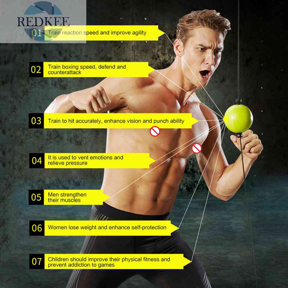 Bộ Dụng Cụ Luyện Tập Phản Xạ Cho Người Tập Boxing