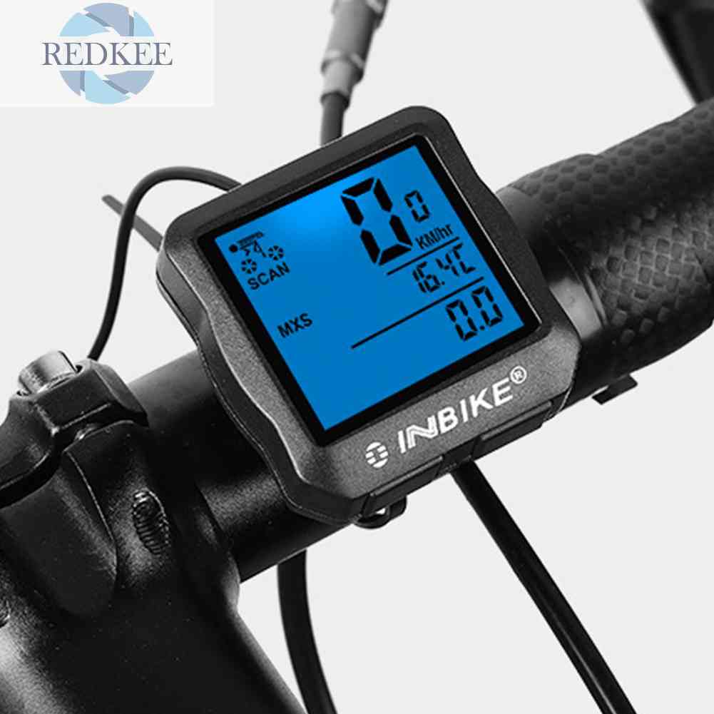 Đồng Hồ Bấm Giờ Màn Hình LCD Cho Xe Đạp Leo Núi