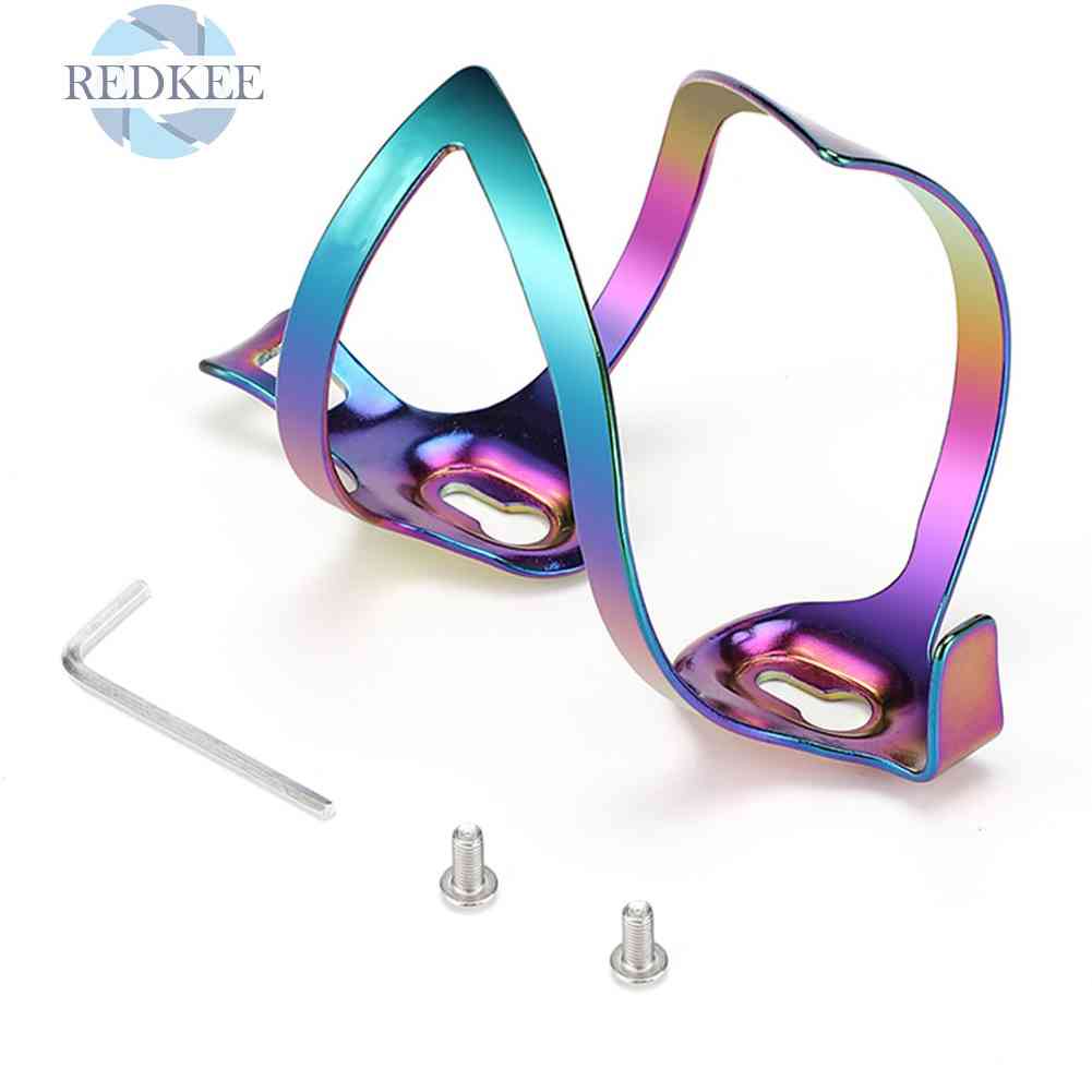 Giá Đỡ Bình Nước Bằng Nhôm / Nhựa Cho Xe Đạp Leo Núi