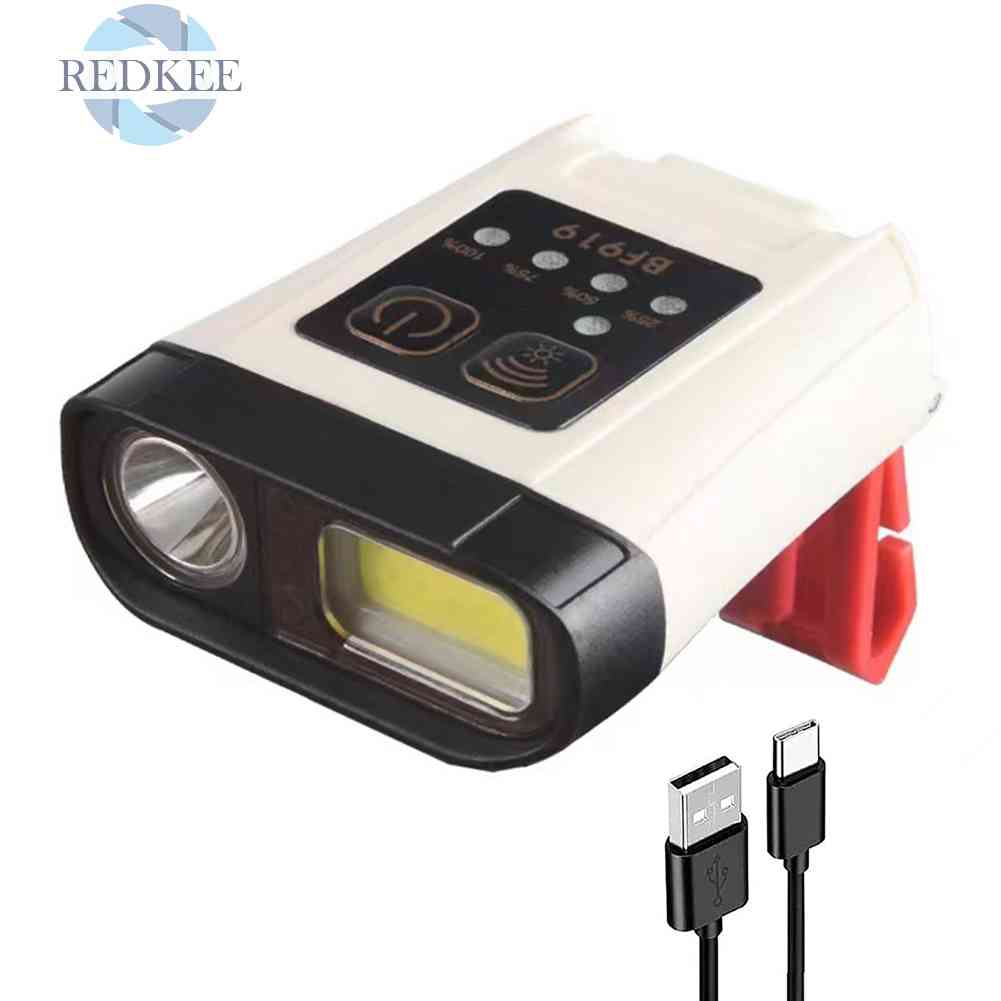 Đèn LED COB Mini Gắn Mũ Lưỡi Trai Cho Hoạt Động Ban Đêm