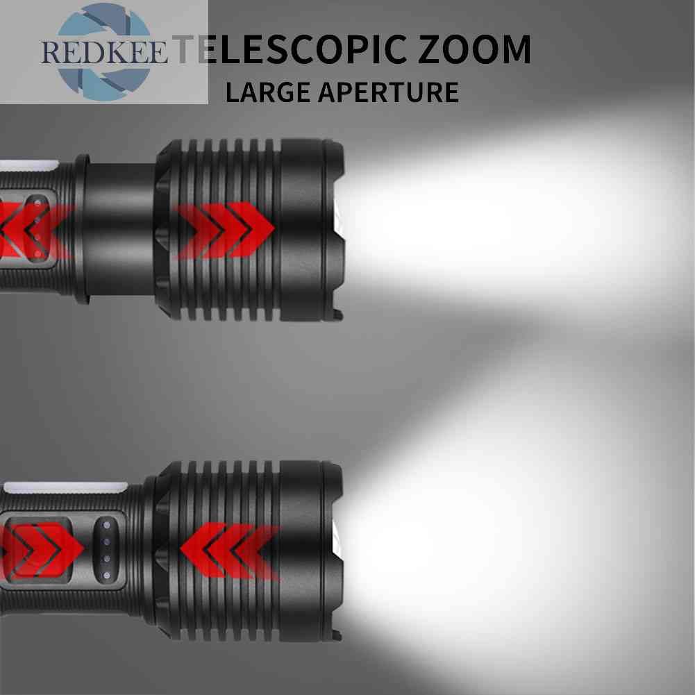 Đèn Pin XHP50 LED 1000lm Chống Thấm Nước Tiện Dụng Cho Cắm Trại Leo Núi