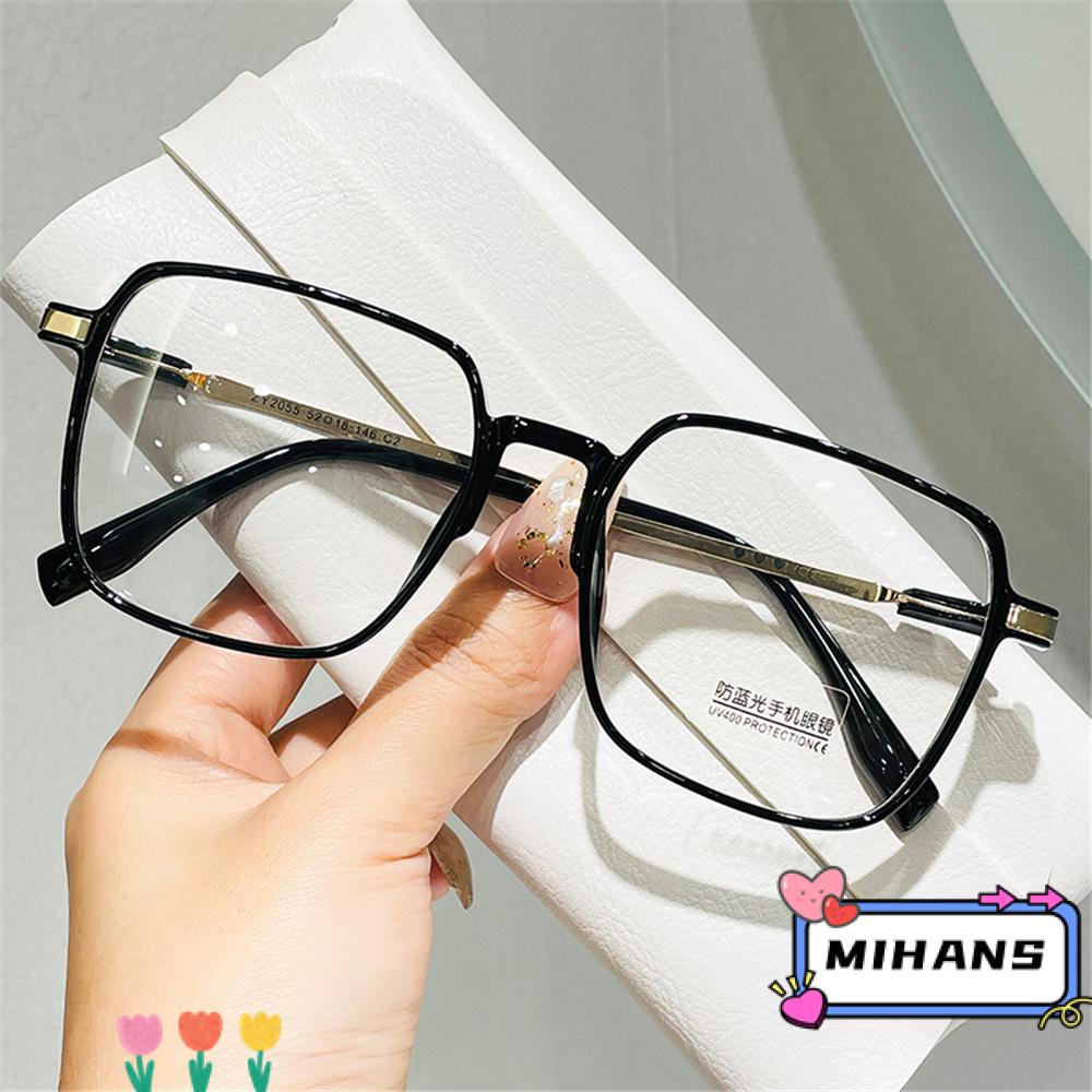 Mắt Kính Gọng Vuông Trong Suốt Thời Trang Dành Cho Nữ