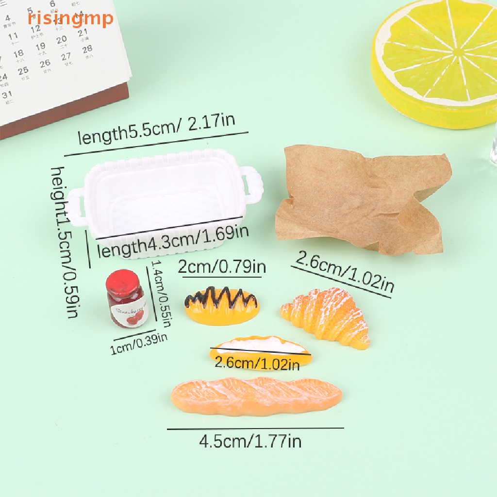 Giỏ Bánh Mì Tỉ Lệ 1 / 12 Trang Trí Nhà Búp Bê