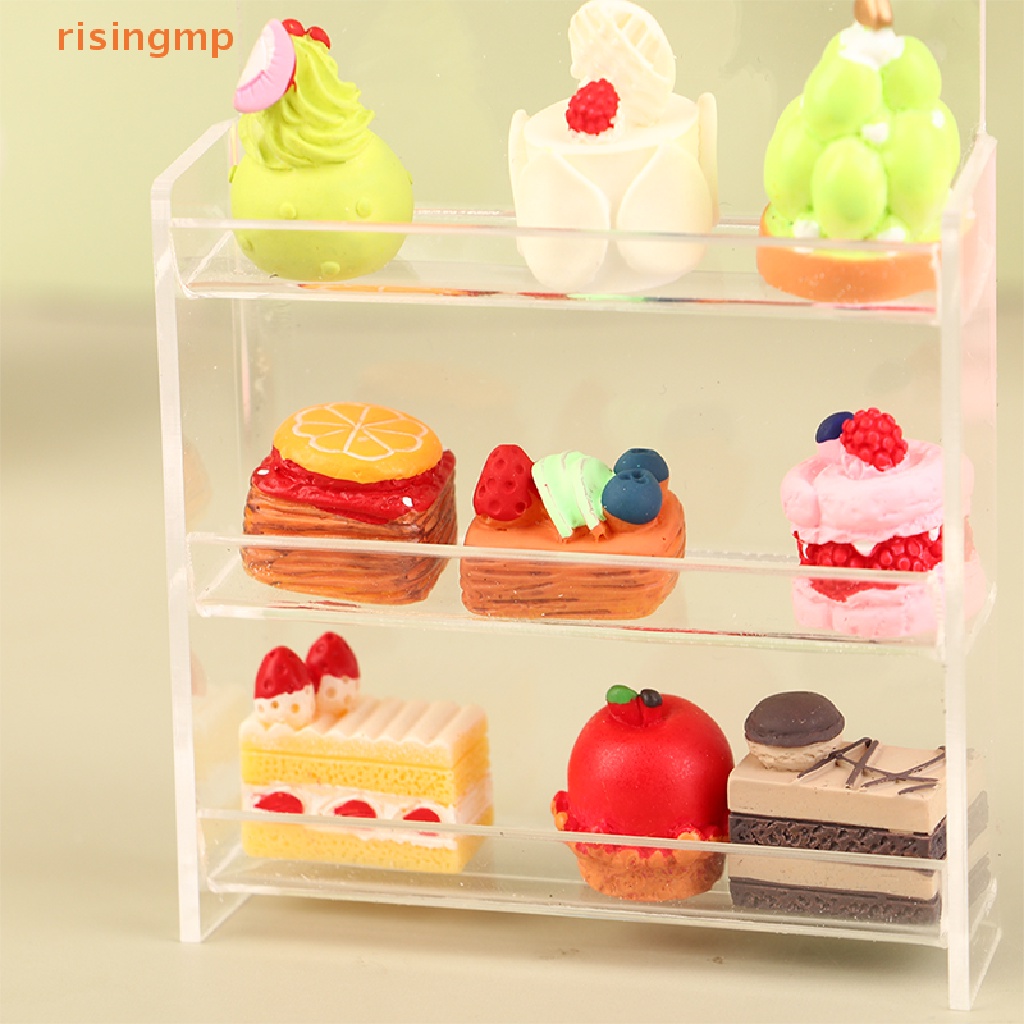 Tủ Đựng Bánh Trưng Bày Trang Trí Nhà Búp Bê Tỉ Lệ 1 / 12