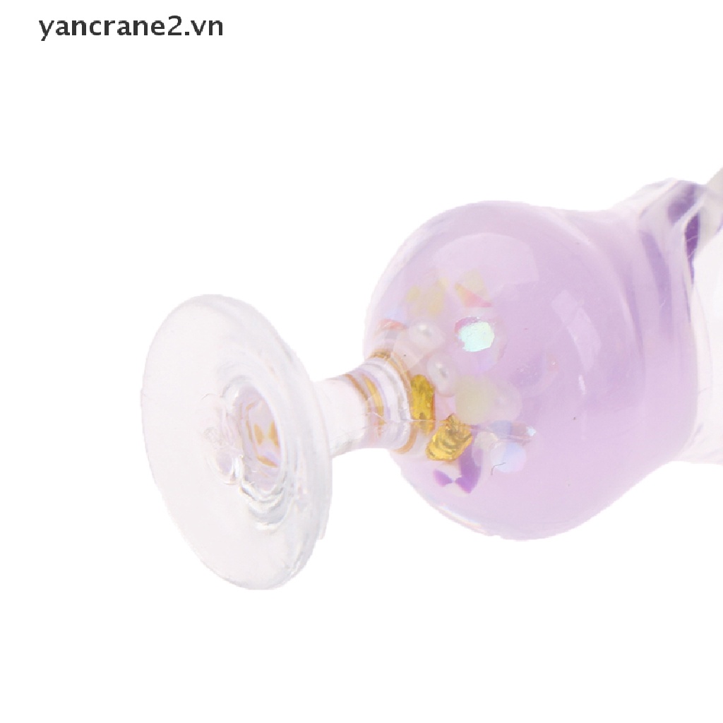 Set 2 Ly Nước Ép Trái Cây Mini Cho Nhà Búp Bê 1 / 12