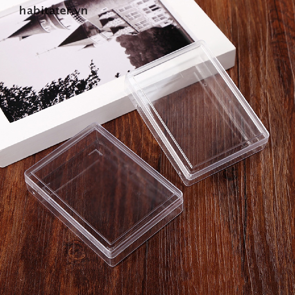 Hộp Nhựa Trong Suốt Đựng Bài Poker Tiện Dụng