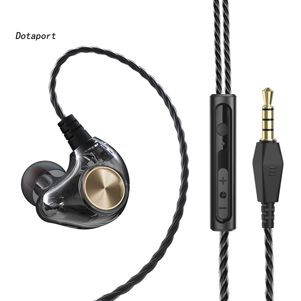 Tai Nghe Nhét Tai KDDT- K1 Jack 3.5mm Bass Trầm Có Micro Thiết Kế Thời Trang