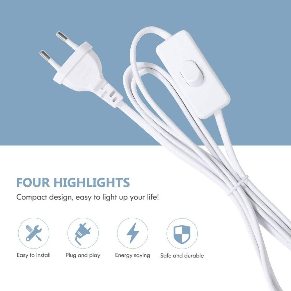 Giá Đỡ Bóng Đèn Với Phích Cắm EU Kèm Công Tắc Tiện Dụng