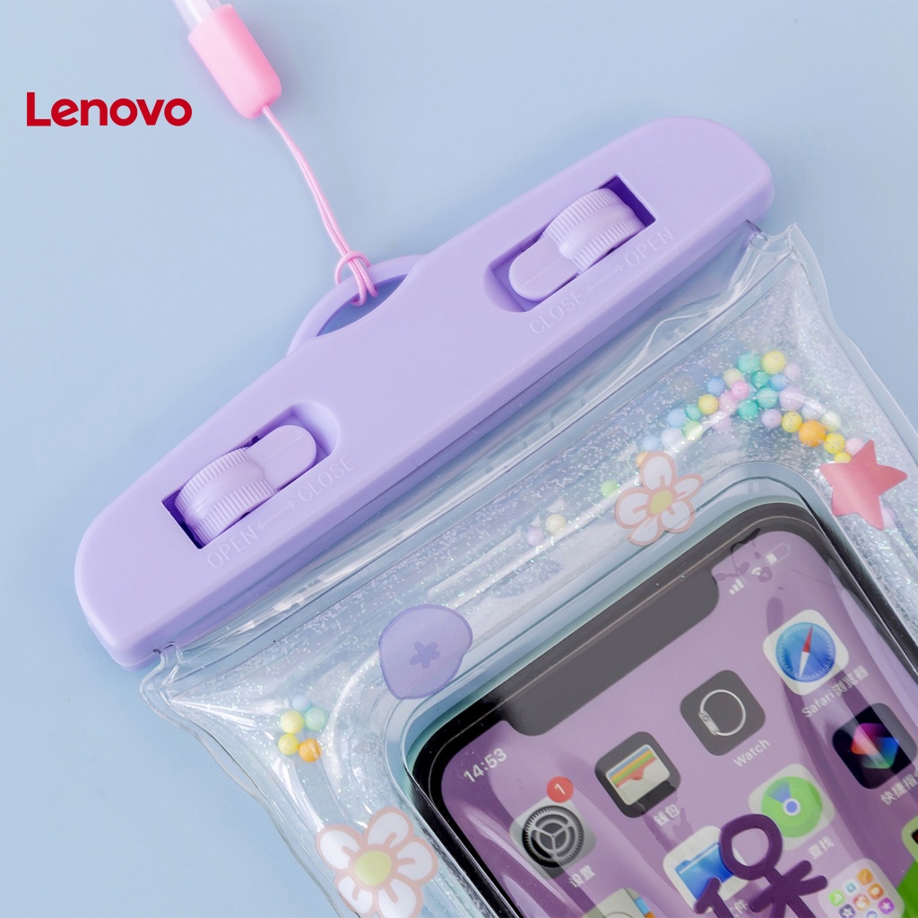 Túi Khí Nổi Siêu Mỏng Chống Nước IP68 In Họa Tiết Hoa Hướng Dương Cho Điện Thoại