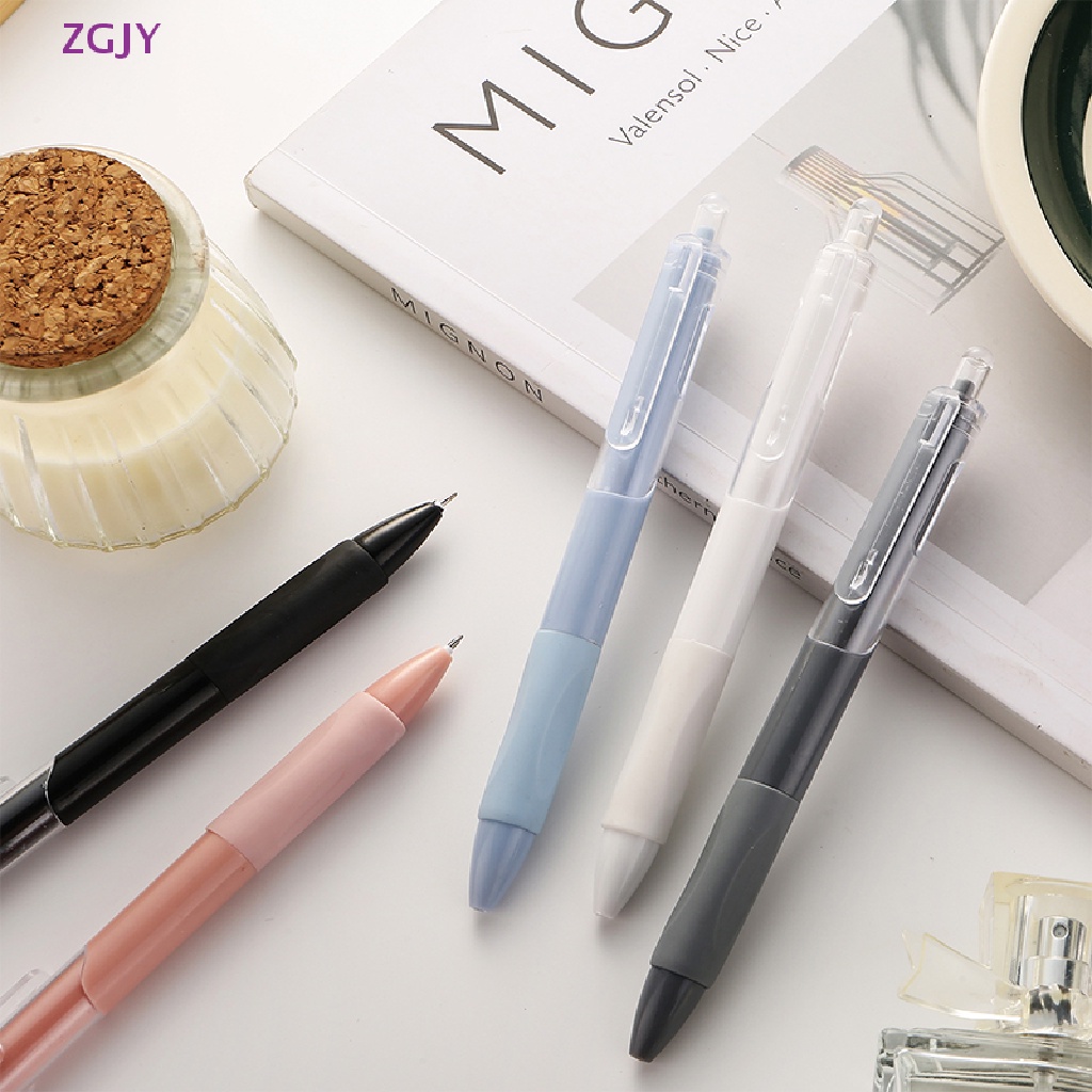 Bút Mực Gel Ngòi 0.5mm Có Thể Thu Gọn Tiện Dụng Cho Học Sinh / Văn Phòng Mới