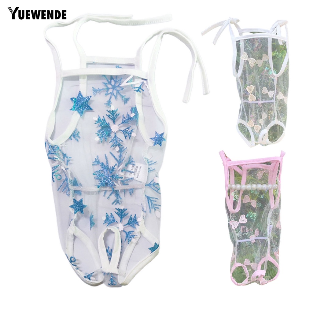 Ye.b Bộ Áo Liền Quần Vệ Sinh Quyến Rũ Có Thể Tái Sử Dụng Thân Thiện Với Da Cho Cún Cưng