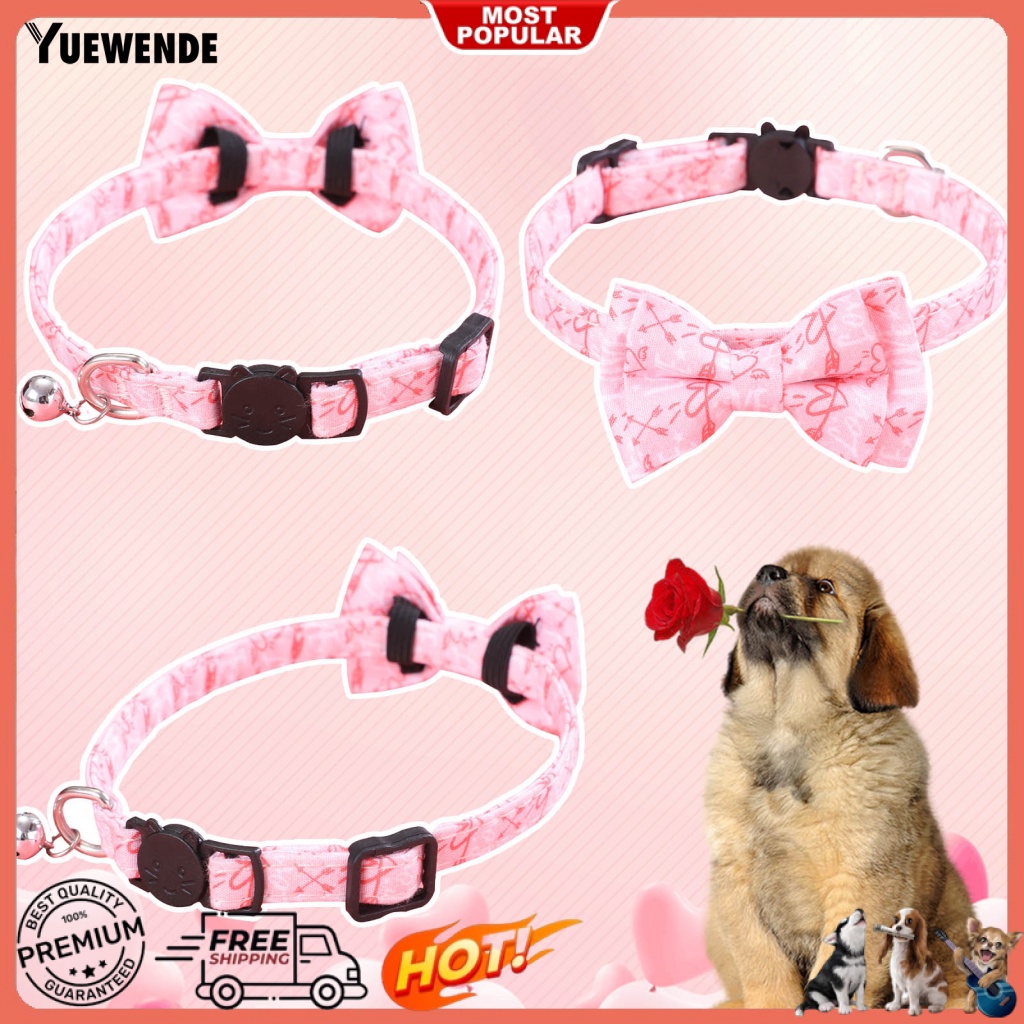 Vòng Cổ Hình Nơ Có Thể Điều Chỉnh Cho Thú Cưng