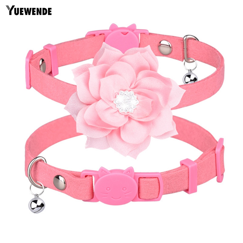 Vòng Cổ Mềm Mại Có Thể Điều Chỉnh Gắn Chuông Dành Cho Thú Cưng