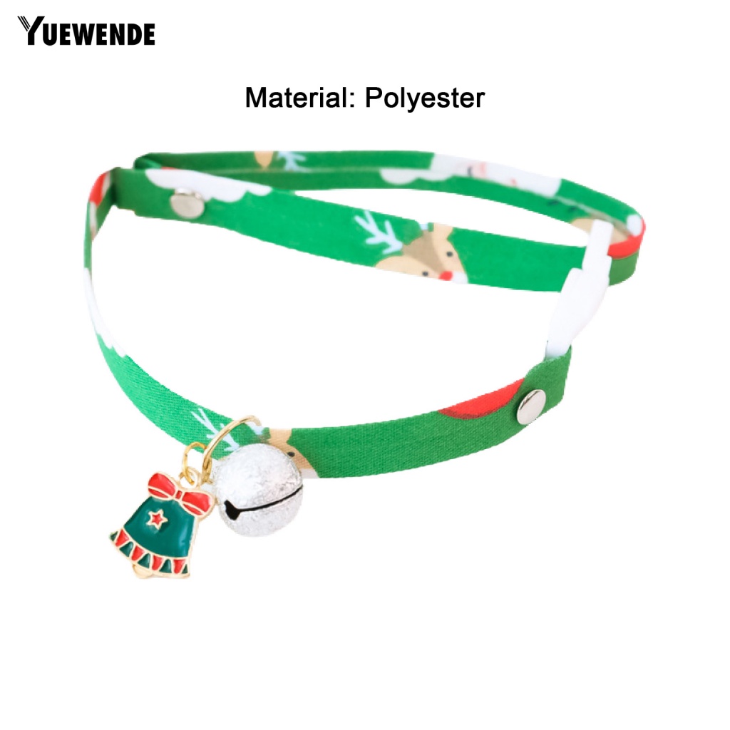 Vòng Cổ YE.B Mặt Dây Lâu Dài Mặt Chủ Đề Giáng Sinh Cho Thú Cưng
