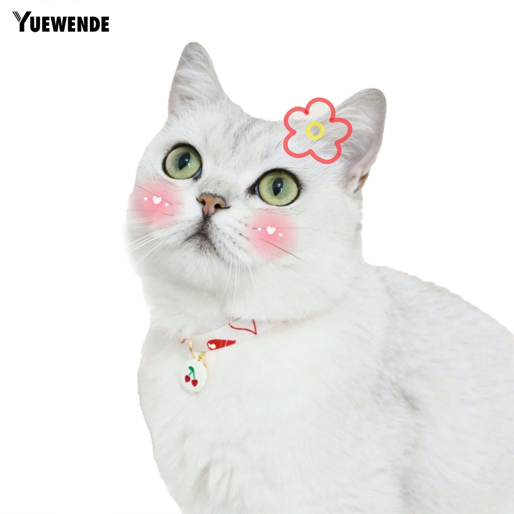 Vòng Cổ Mềm Mại Có Chuông Thời Trang Cho Thú Cưng Chụp Ảnh