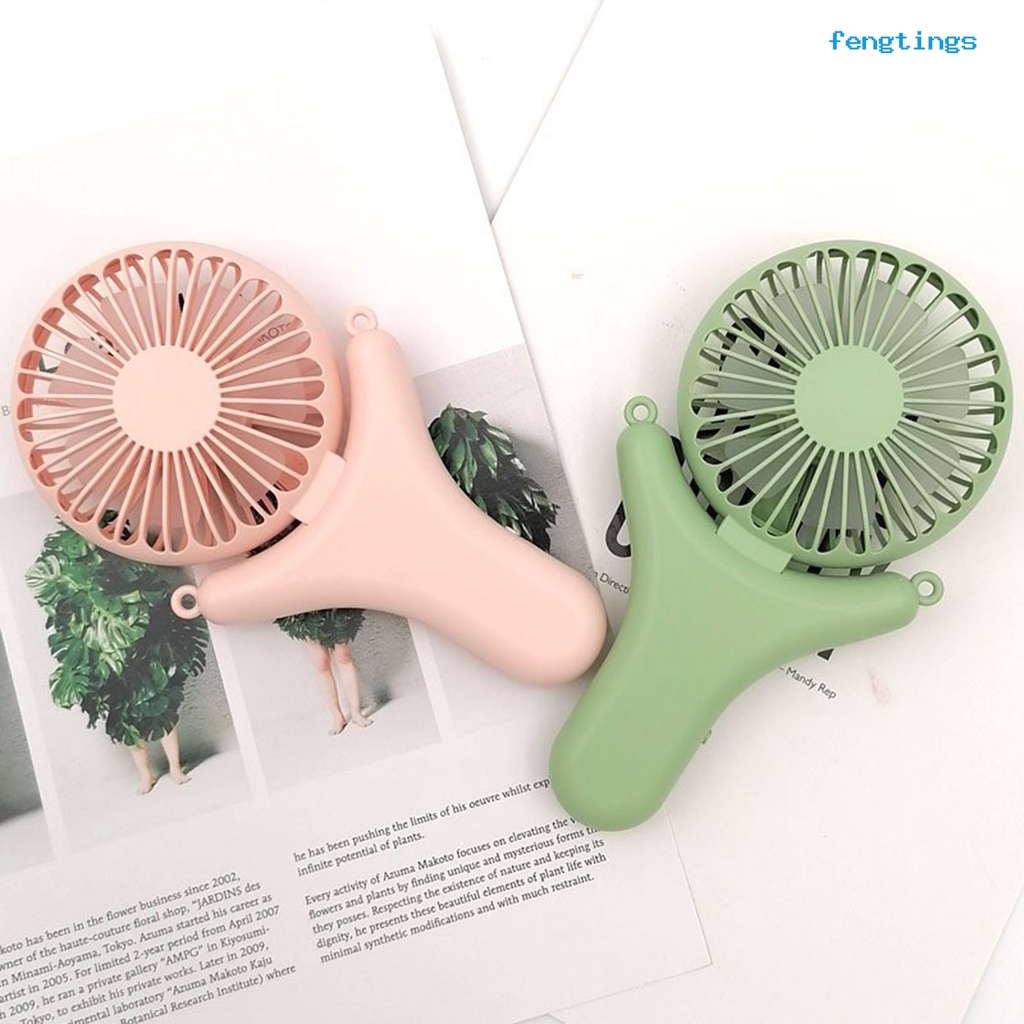 1 Bộ Quạt Đeo Cổ 2 Bánh Răng Tiếng Ồn Nhỏ Có Thể Điều Chỉnh Góc Sạc USB