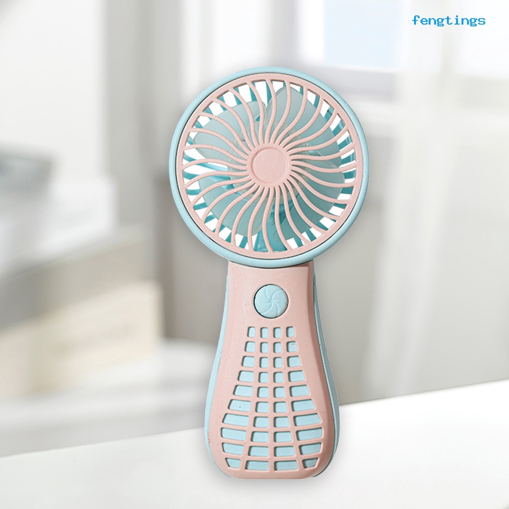Quạt Sạc USB Cầm Tay Công Tắc Dạng Lưới Dày Tiêu Thụ Tiếng Ồn Thấp