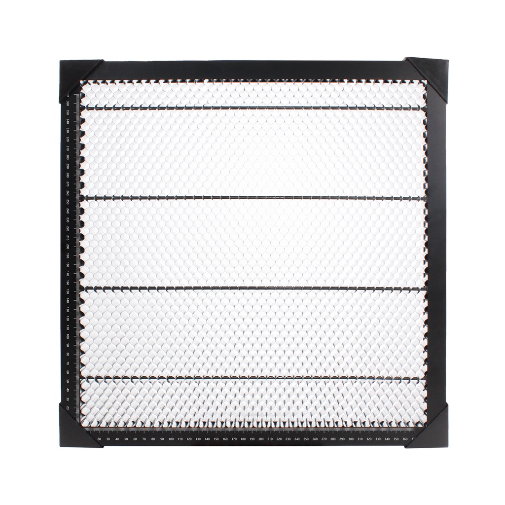 Bảng Thép Điêu Khắc Laser Hình Tổ Ong Với Thước Đo Cho Máy Cắt Laser CO2 / Diode / SCULPFUN Las