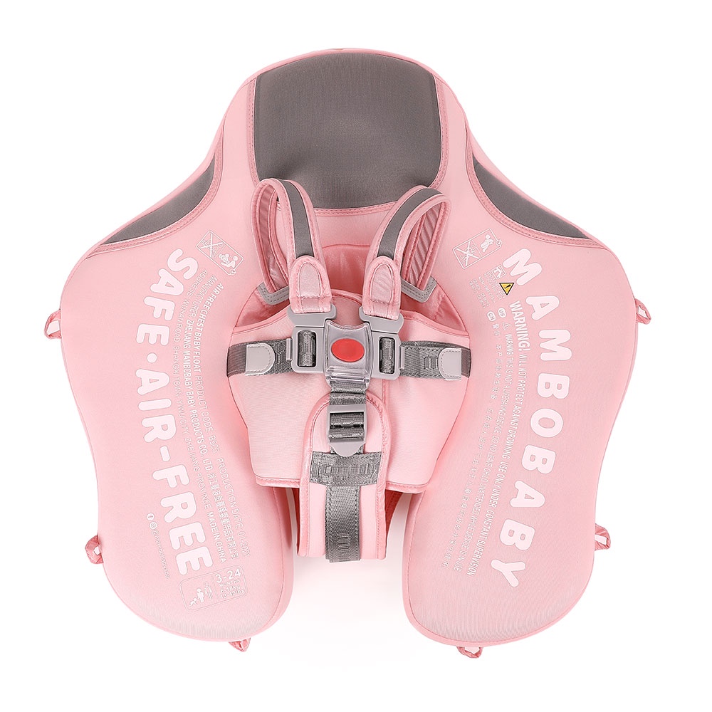 Phao Bơi Chống Thấm Nước Không Bơm Hơi Thân Thiện Với Làn Da Có Đuôi Và Mái Che Nắng Dành Cho Trẻ Em 3-24 Tháng Tuổi