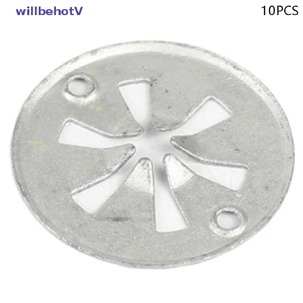 Set 10 Kẹp Kim Loại Cách Nhiệt 8061 Kẹp Dưới Nắp Động Cơ Xe Hơi Volkswagen Audi Ford