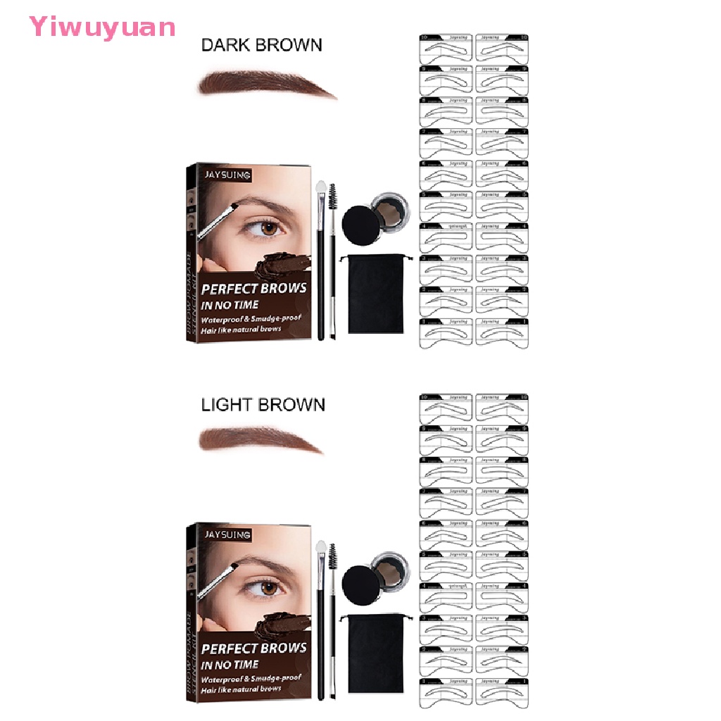 Bộ Kem Nhuộm Lông Mày Dạng Lỏng Chống Thấm Nước Lâu Trôi