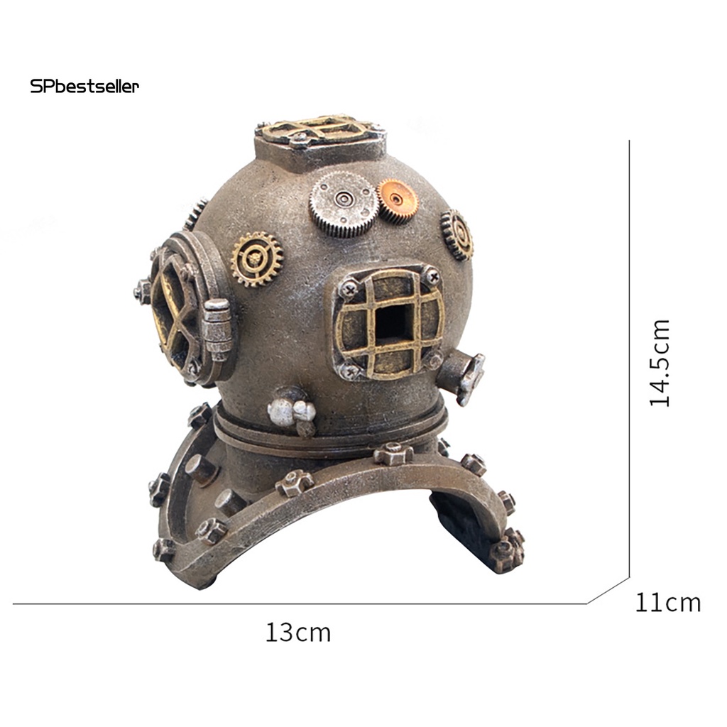 Mô Hình Viên Con Nhộng Không Gian Dùng Trang Trí Bể Cá