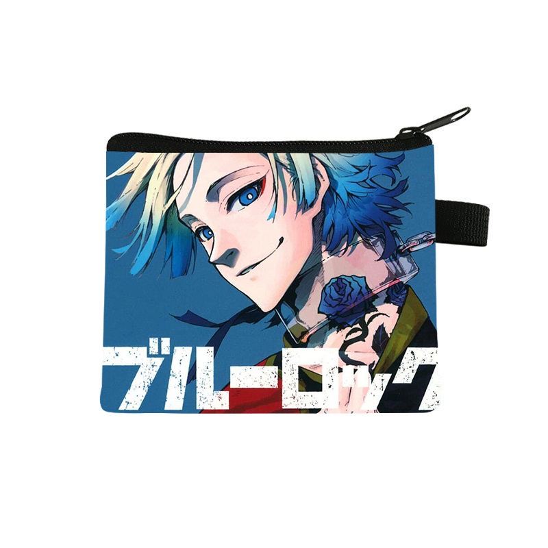 Ví Đựng Thẻ Họa Tiết Hoạt Hình Anime GT2 BLUE LOCK Zero Cho Học Sinh