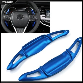 Mf 1 cặp viền mở rộng cần gạt số vô lăng xe hơi bằng hợp kim nhôm