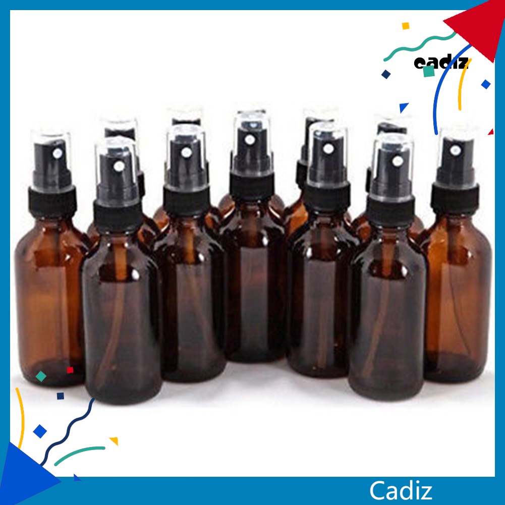 Lọ Thủy Tinh Rỗng Đựng Tinh Dầu Màu Hổ Phách 10 / 15 / 20 / 30 / 50 / 100ML