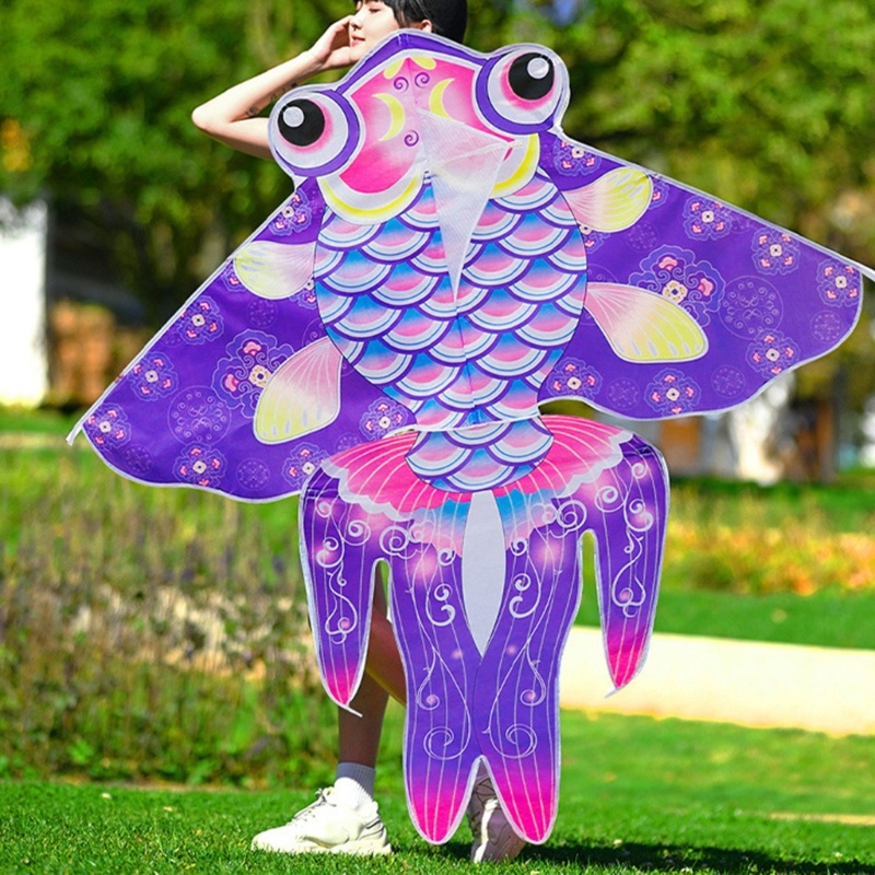 Diều Đồ Chơi Hình Cá Hoạt Hình Phong Cách Trung Hoa Dành Cho Các Bé