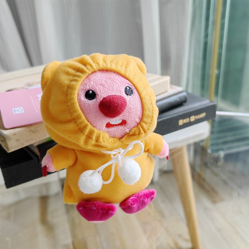 Dễ Thương Móc Khóa Hình Thú Nhồi Bông Xinh Xắn Đáng Yêu