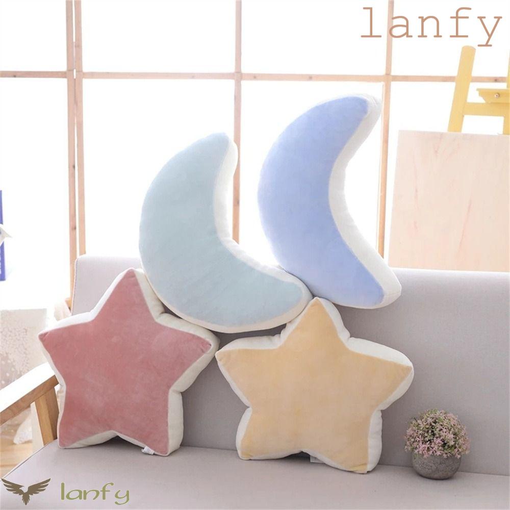 Đồ Chơi Nhồi Bông Hình Bầu Trời Sao Đám Mây Cầu Vồng Mềm Mại Trang Trí Ghế Sofa