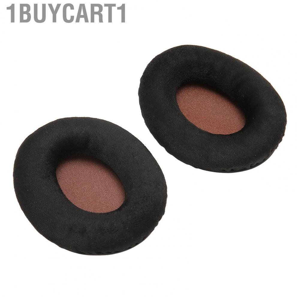 1buycart1 Ear Cushion Pads  Headphone Comfortable Flexible Black Replacement for MOMENTUM ON EAR Headphones