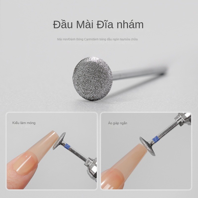 Đầu Mài Móng đầu mài nail Đầu Đĩa Đánh Bóng Móng Tay Phong Cách Nga