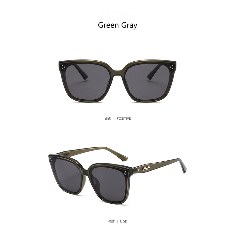 Kính Mát Gọng Vuông Lớn Phong Cách Hàn Quốc Cổ Điển Dành Cho Cả Nam Và Nữ