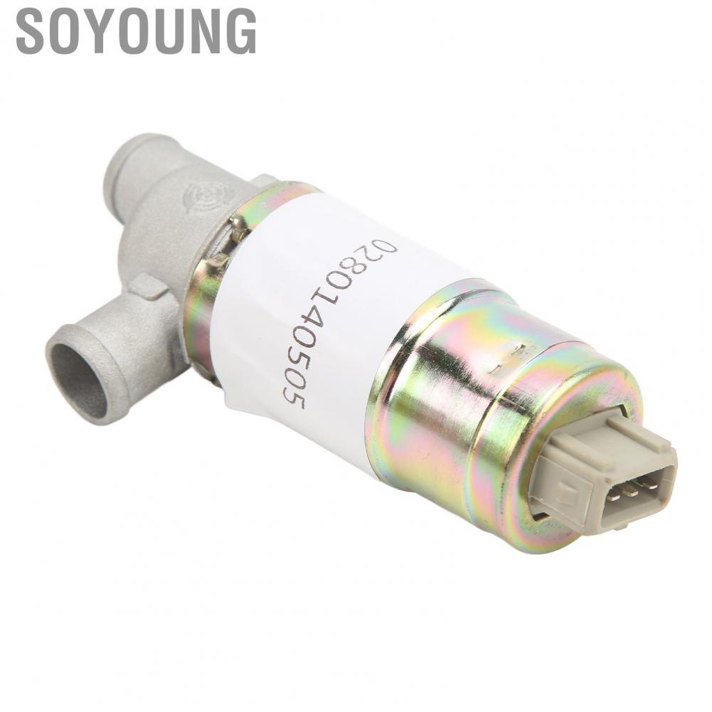 Soyoung Idle Air Control Valve Heavy Duty 0280140505 Fuel Injection High Efficiency for Car