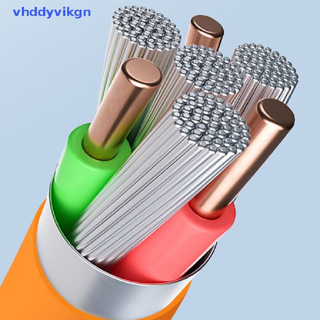 Dây Cáp Sạc Nhanh VHDD 120W USB Type C Bằng Silicon Cho Xiaomi Huawei Samsung