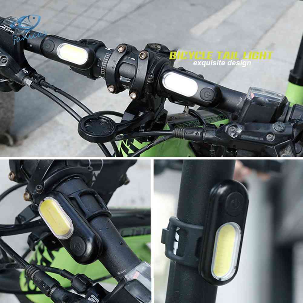 Đèn LED Gắn Đuôi Xe Đạp 5 Chế Độ