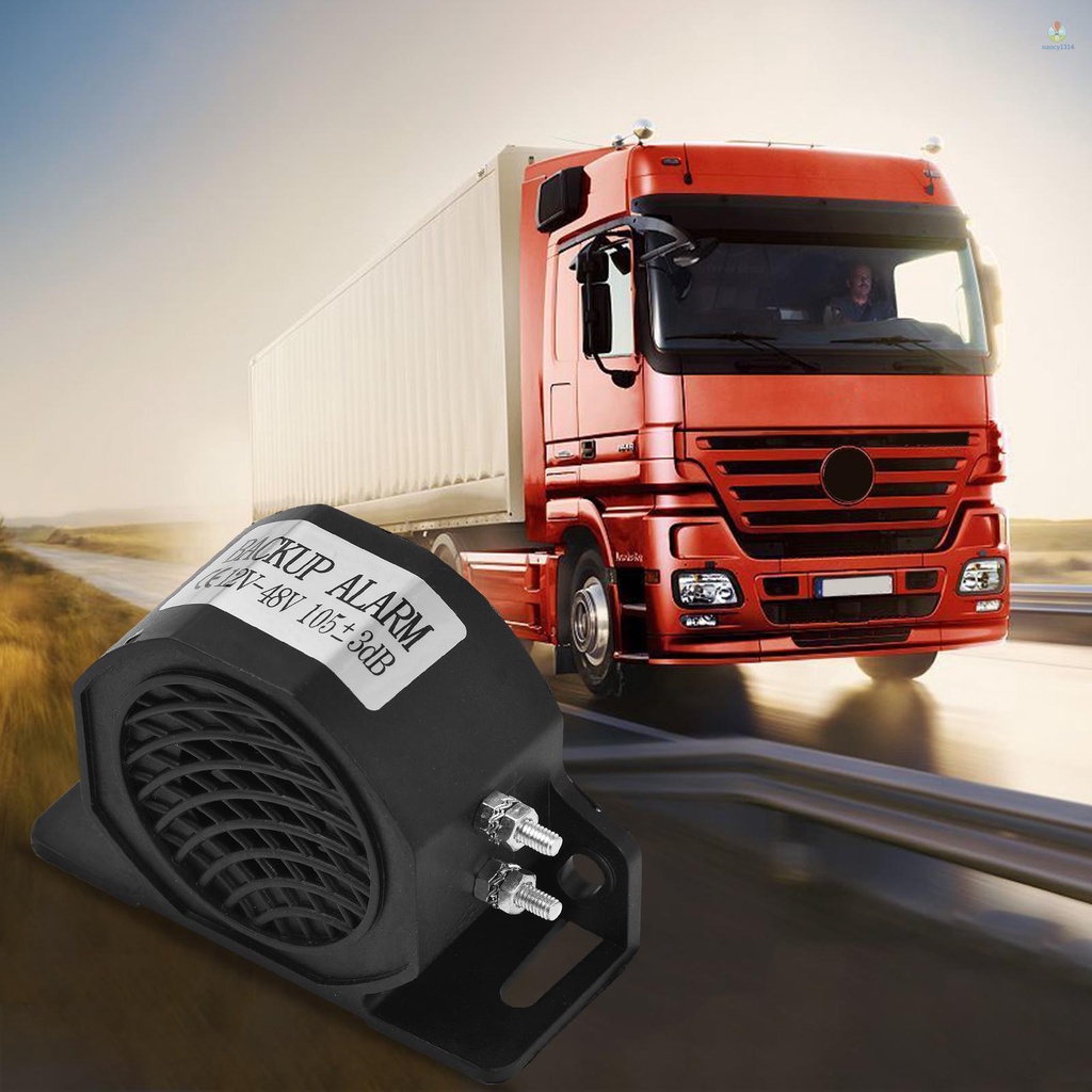 Còi Báo Động Phía Sau 12V-48V 105 ± 3dB (A) IP67 Chống Thấm Nước Cho Xe Tải / Xây Dựng