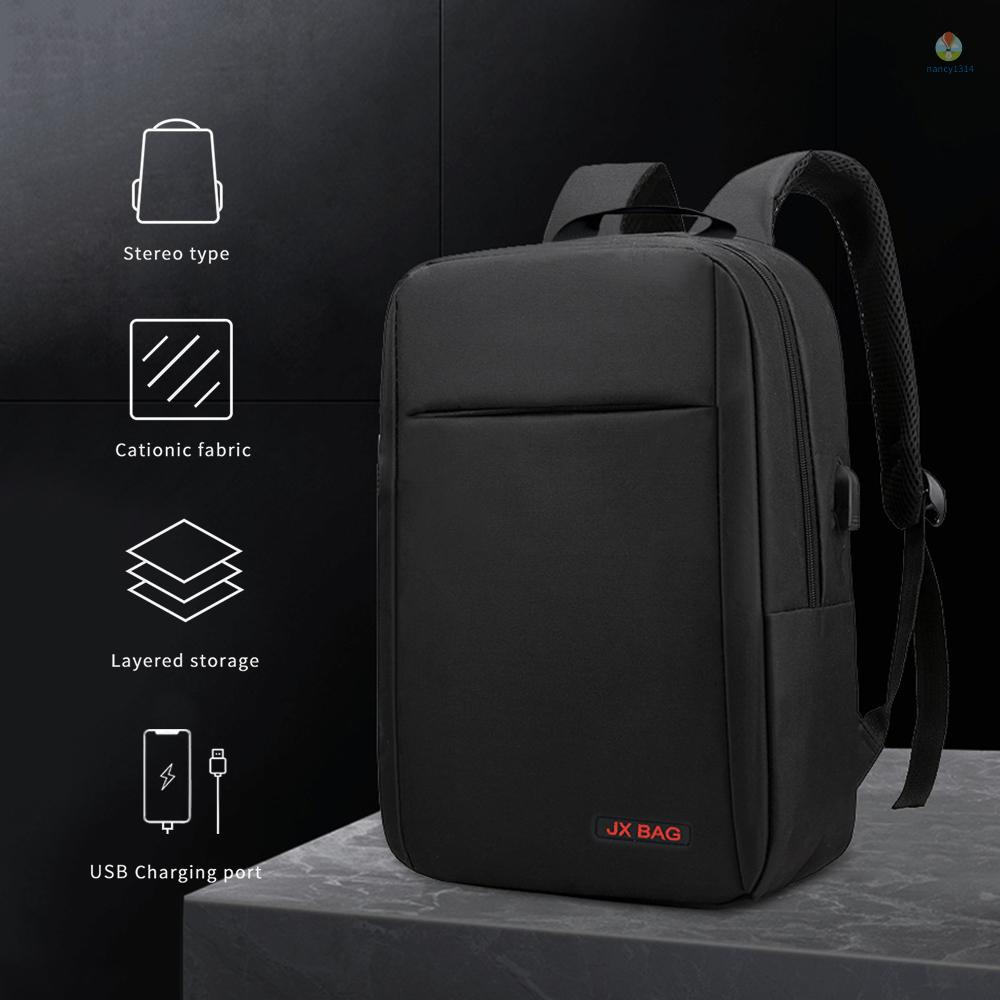 Ba Lô Đựng Laptop 16-inch Có Cổng Sạc USB Đa Năng Chống Thấm Nước