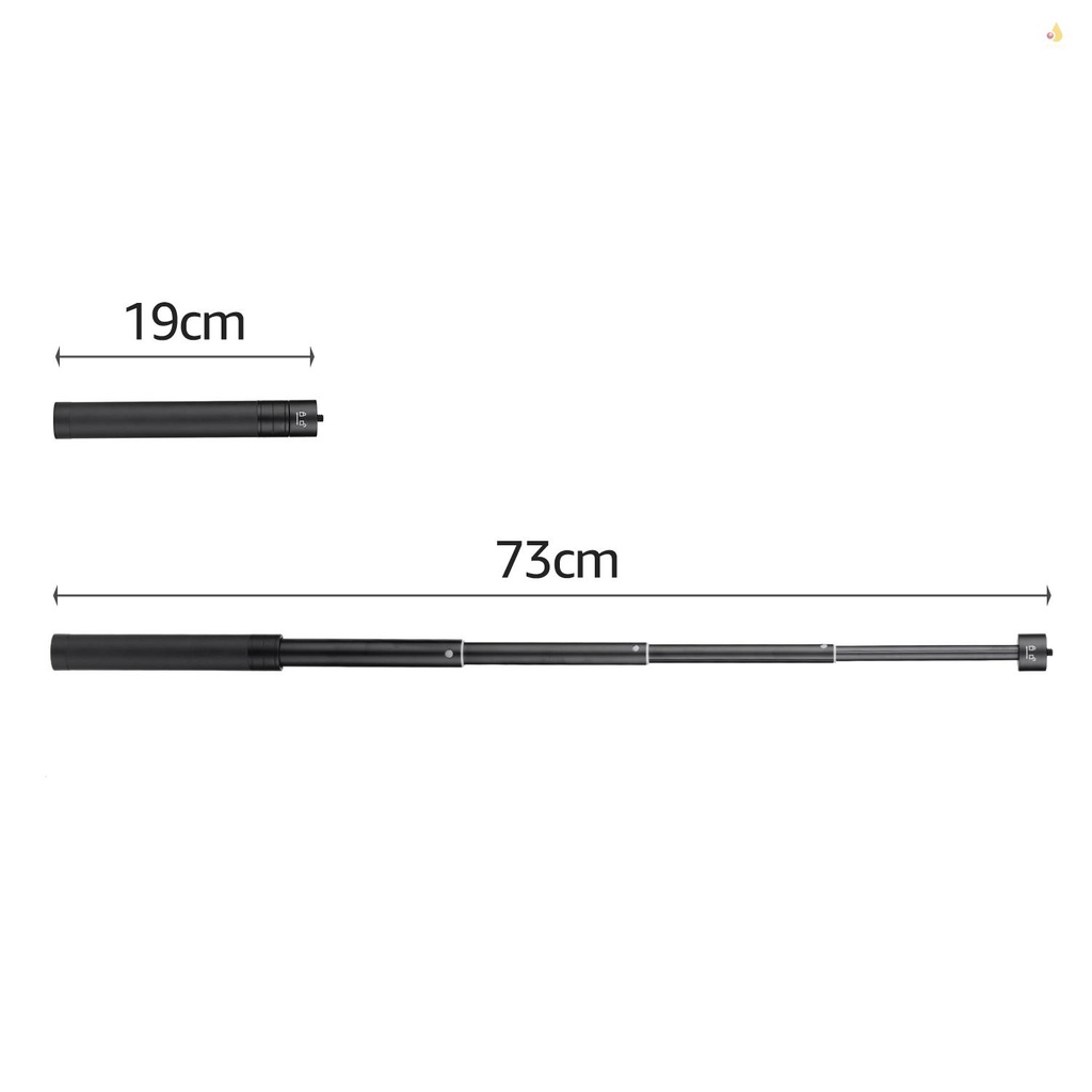 ZHIYUN Thanh Nối Dài Cân Bằng Max. Gậy Ổn Định 73cm Bằng Hợp Kim Nhôm Với Ốc Vít 1 / 4 Inch Và Ốc Vít Cho Gimbal 73cm